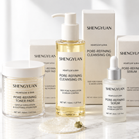 SHENGYUAN Kit Huile Tonifiante et Sérum Purifiants au Heartleaf Fermenté pour la Régulation Quotidienne du Sébum et l'Éclat de Peau de Verre