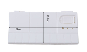 <span class=keywords><strong>Palette</strong></span> de peinture aquarelle rectangulaire dessin plastique - Product Image 4