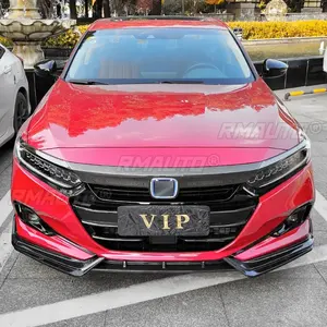<b>For</b> Honda Accord 10.5th Gen 2022 Body Kit Front Bumper Lip Glossy Black Sport Style Bumper Splitter <b>Diffuser</b> <b>Car</b> Accessories - Product Image 4