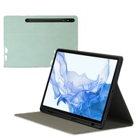 Étui de protection sans aimant pour tablettes Samsung A8/TabS8/S7, pour éviter les chutes, coque souple avec emplacement pour stylet et support. S9+ ULTRA