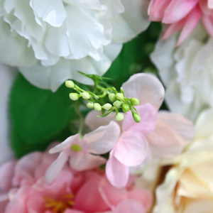 Pannello di Fiori Artificiali in Seta con Supporto, Decorazioni Floreali per Sfondo di Palcoscenici, Natale, Halloween, Matrimoni, Lauree, Pasqua - Product Image 6