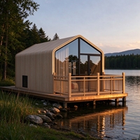 Maison préfabriquée modulaire portable à faible coût de 20 pieds ou 30 pieds, idéale pour l'hébergement