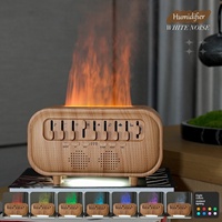 Humidificateur à bruit blanc sans fil personnalisé OEM 300 ml avec veilleuse pour chambre à coucher et diffuseur d'aromathérapie