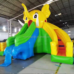 <span class=keywords><strong>Parque</strong></span> acuático inflable de tierra móvil comercial Dolphin <span class=keywords><strong>con</strong></span> tobogán y piscina - Product Image 6
