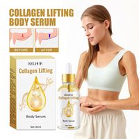 Marque privée oem Vente en gros Huile de massage anti-âge pour le ventre Huile corporelle liftante au collagène haute pureté pour éclaircir les ridules
