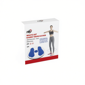 Ceinture amincissante sans fil noire à torsion pour la taille, pratique et efficace - Product Image 1