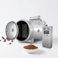 Ecologisch verantwoorde koffie-vriesdroger met hoog vacuümniveau, lyofilisator voor duurzame verwerking van oplosbare koffie in fabrieken