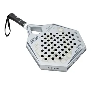 Raqueta de Pádel de Fibra de Vidrio y Carbono 3K 12K 18K de Diseño Único, Venta al Por Mayor con Diseño de Logotipo Personalizado - Product Image 4