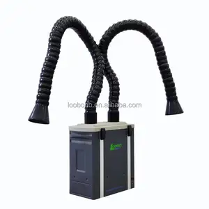 Excellent Quality Welding Remover Portable Smoke Absorber Welding Fume Extractor With Two Arms