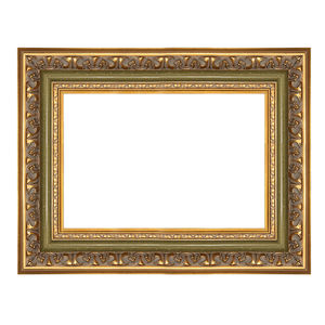 Cornice in Legno Massiccio Moderna Grande Cornice <span class=keywords><strong>Vintage</strong></span> Dorata per Dipinti Decorazione Murale - Product Image 3