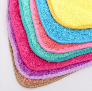 Bán Sỉ Khăn Tay Thấm Hút Nhà Bếp Khăn Trẻ Em Hoạt Hình Khăn Sợi Nhỏ In Hình Động Vật Chăn Trẻ Em Tròn 50 Chiếc - Product Image 5