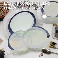 Nouvelle lentille de protection laser DMK haute précision 532 nm D18*2 D20*2 D20*3 D20*4 pour tête de soudage laser, consommable