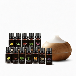 Aceite Esencial de Pera y Coco 100% Natural, 10 ml, Extractos Botánicos de Frutas, Aceite Aromático para Difusor, Aceite con Aroma a Plantas, Venta al Por Mayor - Product Image 1