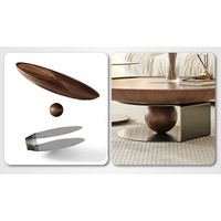 Table basse ovale de style moderne et simple pour le salon, meubles de maison, articles de maison neufs