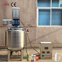 Cuve de mélange liquide à cisaillement en acier inoxydable HUATAI avec agitateur électrique pour réacteur de traitement et de stockage