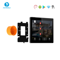 Écran tactile Android KNX de 10 pouces, contrôle de l'éclairage électrique, commande vocale Wi-Fi, radio FM, utilisation en voiture, bar, garage