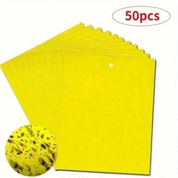 Plaques collantes jaunes écologiques non toxiques, double face, haute viscosité, non séchantes, aide à la lutte antiparasitaire