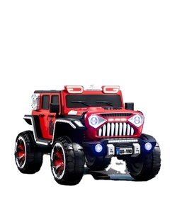 Grande <span class=keywords><strong>voiture</strong></span> <span class=keywords><strong>électrique</strong></span> pour enfants avec ceinture <span class=keywords><strong>de</strong></span> sécurité 5 points, télécommande, monster truck pour enfants - Product Image 2