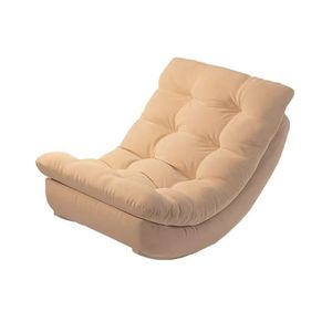 Moon Rocking Recliner Chair Foam Filled Chaise Lounge for Home Balcony Living Room Use for Children Adults Elderly Not <b>Foldable</b> - Product Image 1