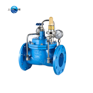 Vanne spéciale peinte <span class=keywords><strong>rouge</strong></span>, réduction de pression, Cla Val - Product Image 2