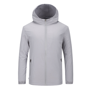 Chaquetas impermeables para senderismo para <span class=keywords><strong>hombre</strong></span>, <span class=keywords><strong>chaqueta</strong></span> fina con capucha para deportes al aire libre, escalada, acampada, senderismo, primavera y otoño - Product Image 6