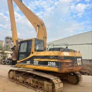 Excavatrice Caterpillar 320BL d'origine, excavatrice sur chenilles CAT 320B, excavatrice Cater 320bL, avec un bras d'extension étendu - Product Image 6