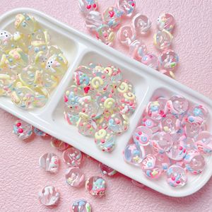 Perles pour stylos, perles acryliques épaisses, perles à grand trou de 3,4 mm, perles lâches, perles décoratives Kawaii, stylos à décorer, fabrication de stylos, artisanat en résine DIY, vente en gros OEM - Product Image 4