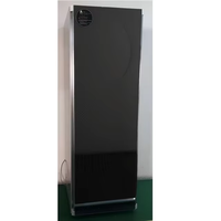 Nettoyeur à vapeur pour vêtements à commande tactile noir de 60cm intégré/autoportant pour source d'alimentation électrique pour hôtels domestiques