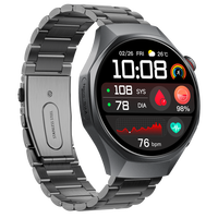 Montre connectée intelligente GE400 4G avec appel, ECG, écran tactile intégral, système Ucos, analyse du sommeil, soins à distance, application multilingue OEM SOS