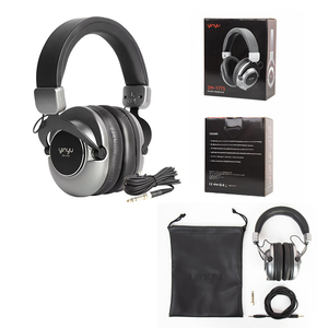 DH1775 Yinyu DDP RTS Pro Casque Supra-Auriculaire Professionnel pour <span class=keywords><strong>DJ</strong></span>, <span class=keywords><strong>Mixage</strong></span> et Enregistrement Audio, Équipement Sonore avec Monitoring des Basses Profondes - Product Image 1