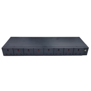 Thông minh PDU ổ cắm 8-Port tiêu chuẩn tiếng Anh 13A SSH Telnet SNMP lập trình phát triển Mạng điều khiển từ xa - Product Image 4