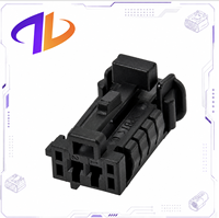 Boîtier de connecteur électrique étanche noir à 2 broches en nylon pour faisceau de câbles automobiles, pour assemblage de câblage de voiture
