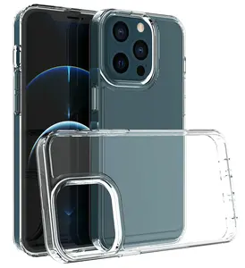 BSCI-funda transparente de cristal para Iphone, carcasa de teléfono a prueba de golpes para Iphone 13 2021, 2021