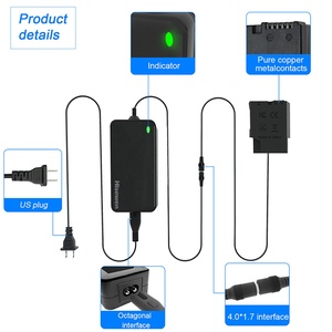 Adaptador de CA para cámara, adaptador de CA para <span class=keywords><strong>Nikon</strong></span> Z6 Z7 <span class=keywords><strong>D7500</strong></span> D7200 D7000 D7100 <span class=keywords><strong>D750</strong></span> D780 D800 D810 D850 1V1, ENEL15, EP5B, 2, 2, 2, 2, 2, 1, 2, 1, 2, 2 - Product Image 3