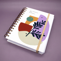 Huawei — cahier d'art personnalisé, Notebook, Agenda 15 anneaux, couverture rigide de 12 mois, spirale, planificateur hebdomadaire