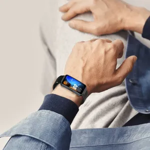 CAOWTAN boucle Mlianese pour <span class=keywords><strong>Huawei</strong></span> Band 8 Smartwatch magnétique correa bracelets de montre en métal Bracelet en acier inoxydable bracelet de montre - Product Image 3