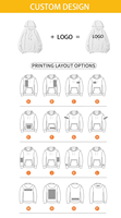 Superventas 400gsm peso pesado Color sólido Terry Hoodie