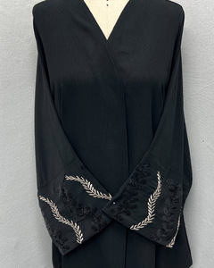 Nuova Abaya OEN Zifeng di Tendenza per Donna Musulmana del Medio Oriente e Dubai con Ricami e Perline - Product Image 2