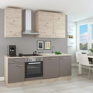 Cucina Modulare Compatta dal Design Moderno, Set di Mobili Tutto in Uno, Mini Angolo Cottura per Case Piccole, Appartamenti e Hotel - Product Image 3