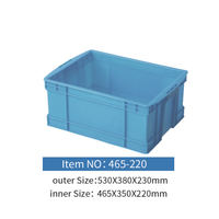 Caisses en plastique pour fruits et légumes JINDU Light Wholesale, robustes, durables et économiques.