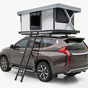 Tente de toit rigide X Hinge à ouverture latérale pour 4 personnes, pour SUV, pick-up, camping, voyages en plein air et overland. - Product Image 1