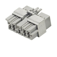 Conector automotriz de plástico eléctrico, conector automático de arnés de cables hembra y macho, 2 unidades