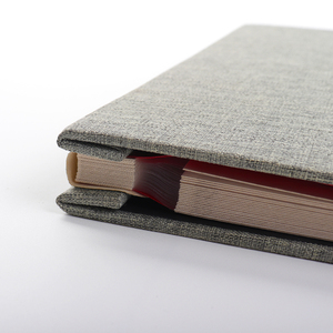 Bán Sỉ Bìa Album Ảnh Vải Lanh Bìa Album Sổ Lưu Niệm Tự Dính Trang Trống Có Chèn - Product Image 5