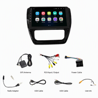 Lecteur multimédia GPS avec écran tactile OLED, USB, WiFi intégré, Android Auto et stéréo pour VW Sagitar 2012-2018