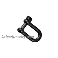 Directement fournisseur d'usine matériel de gréement personnalisé acier inoxydable D manille pour Bracelet