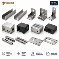 Pièces de fabrication de tôles en aluminium sur mesure, découpe au laser, pliage, soudage, fabricant OEM