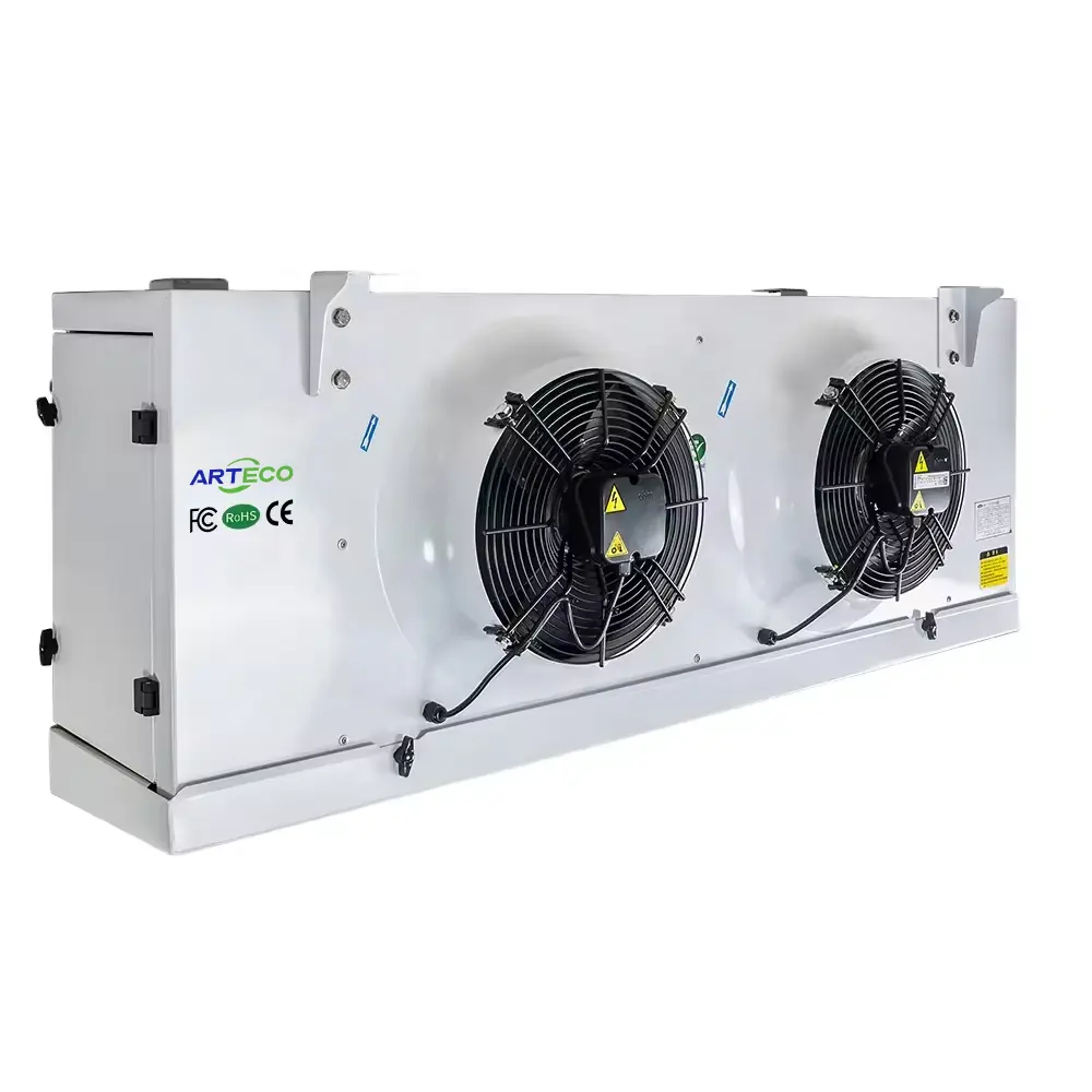 Congelador evaporativo comercial industrial profesional, unidad de refrigeración, bobina de ventilador, condensador, evaporador, Enfriador de aire, cámara fría