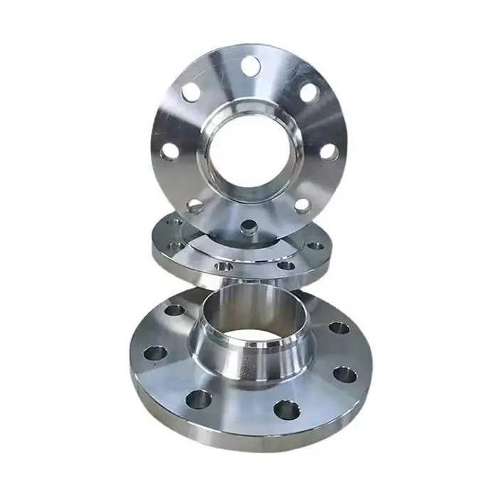 Customized Size Acceptable Stainless Steel Fittings Long Weld Neck Flange Pipe Flange