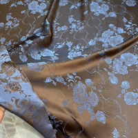 Tissu jacquard brocart à pois noirs Nais pour vestes et blazers