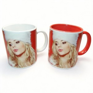 Taza de Cerámica para Sublimación de 11 oz, Marca HARVIT, Diseño Novedoso, Origen Shandong, Precios de Mayoreo para Tazas de Café - Product Image 1